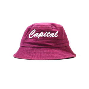 Capital Corduroy Bucket Hat - Purple
