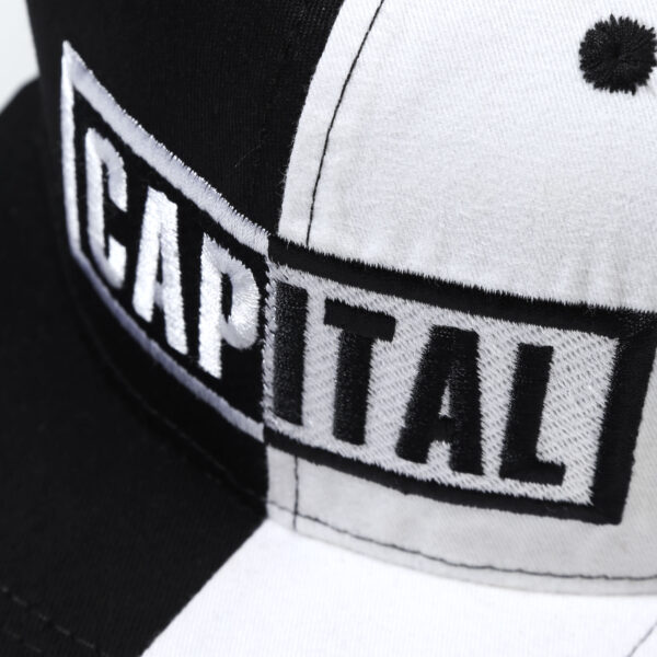 Capital Snapback - Black / White