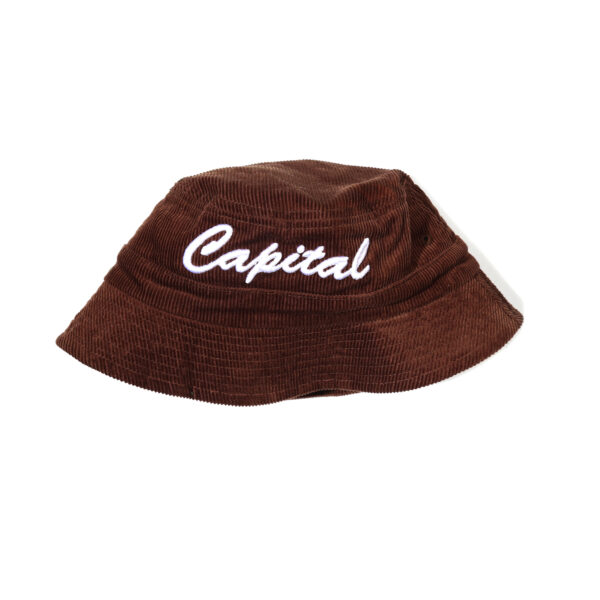 Capital Corduroy Bucket Hat - Brown